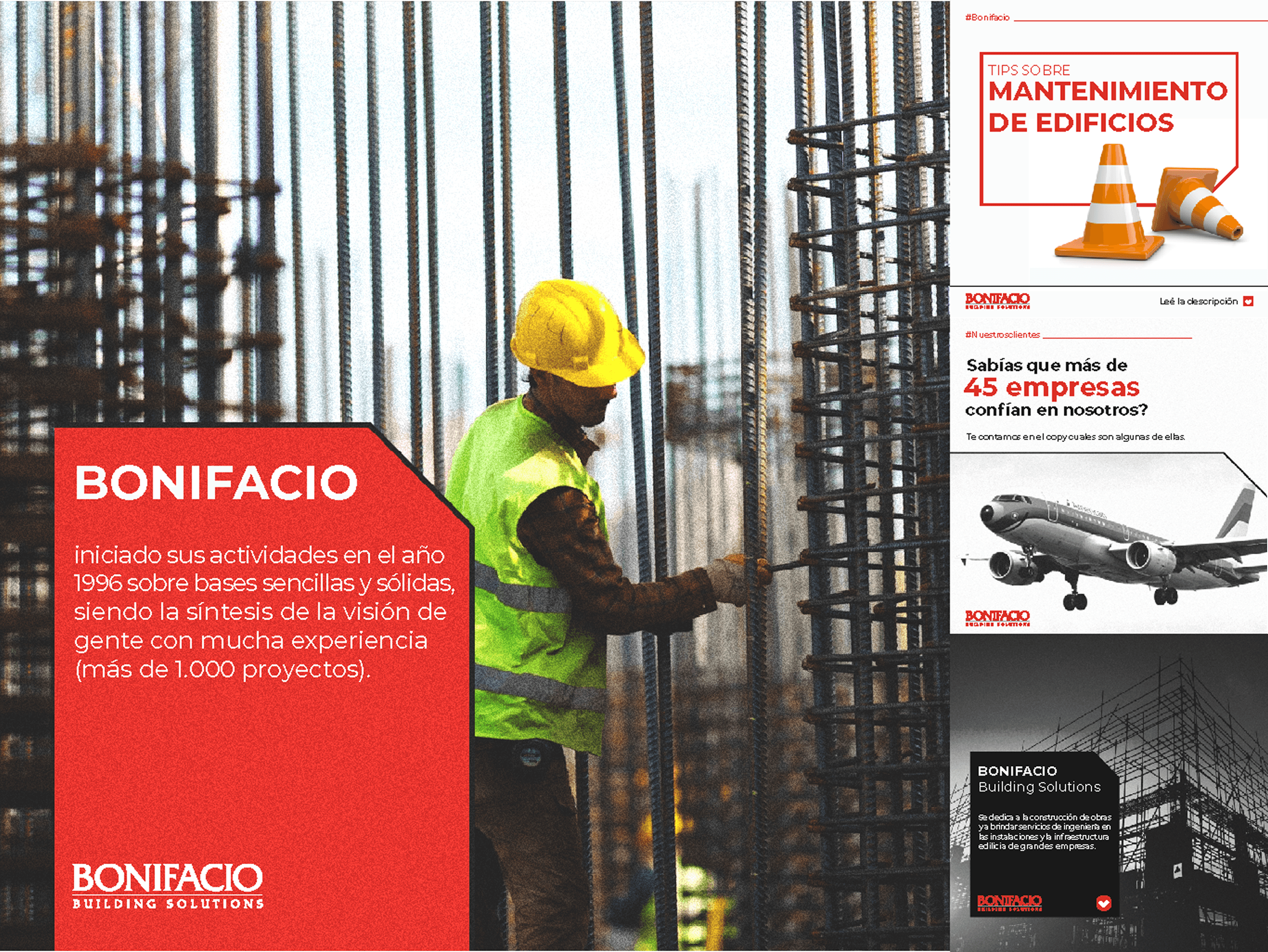 Bonifacio — mixed mockups