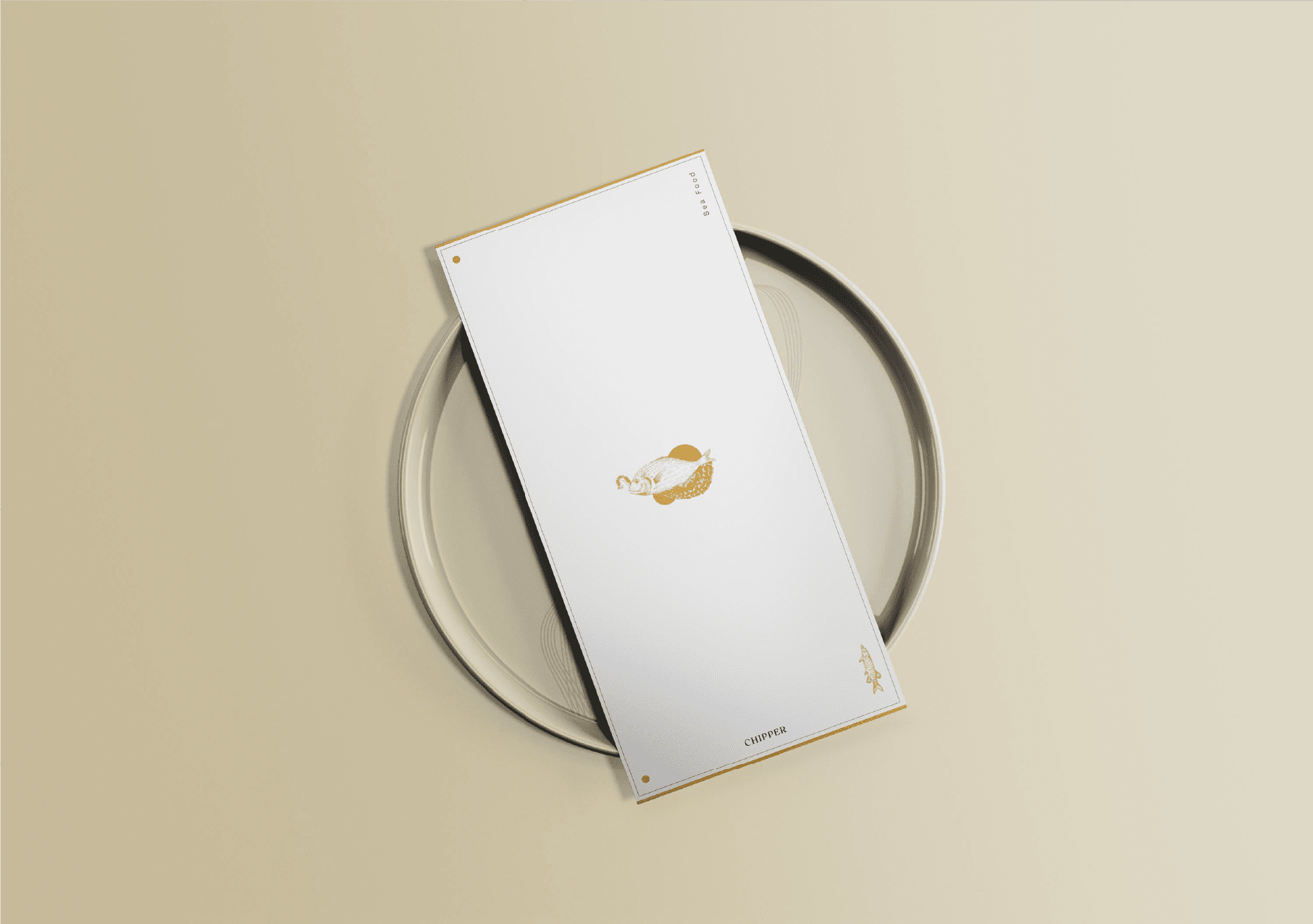 Chipper — menu card