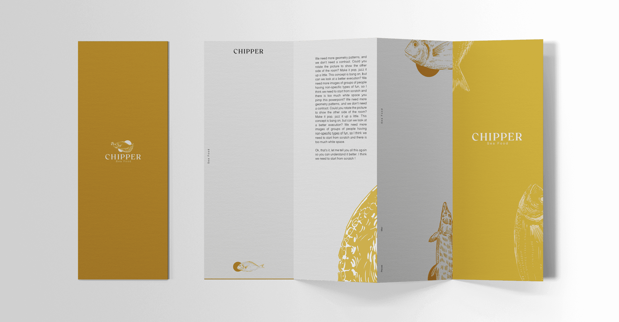 Chipper — tri-fold brochure