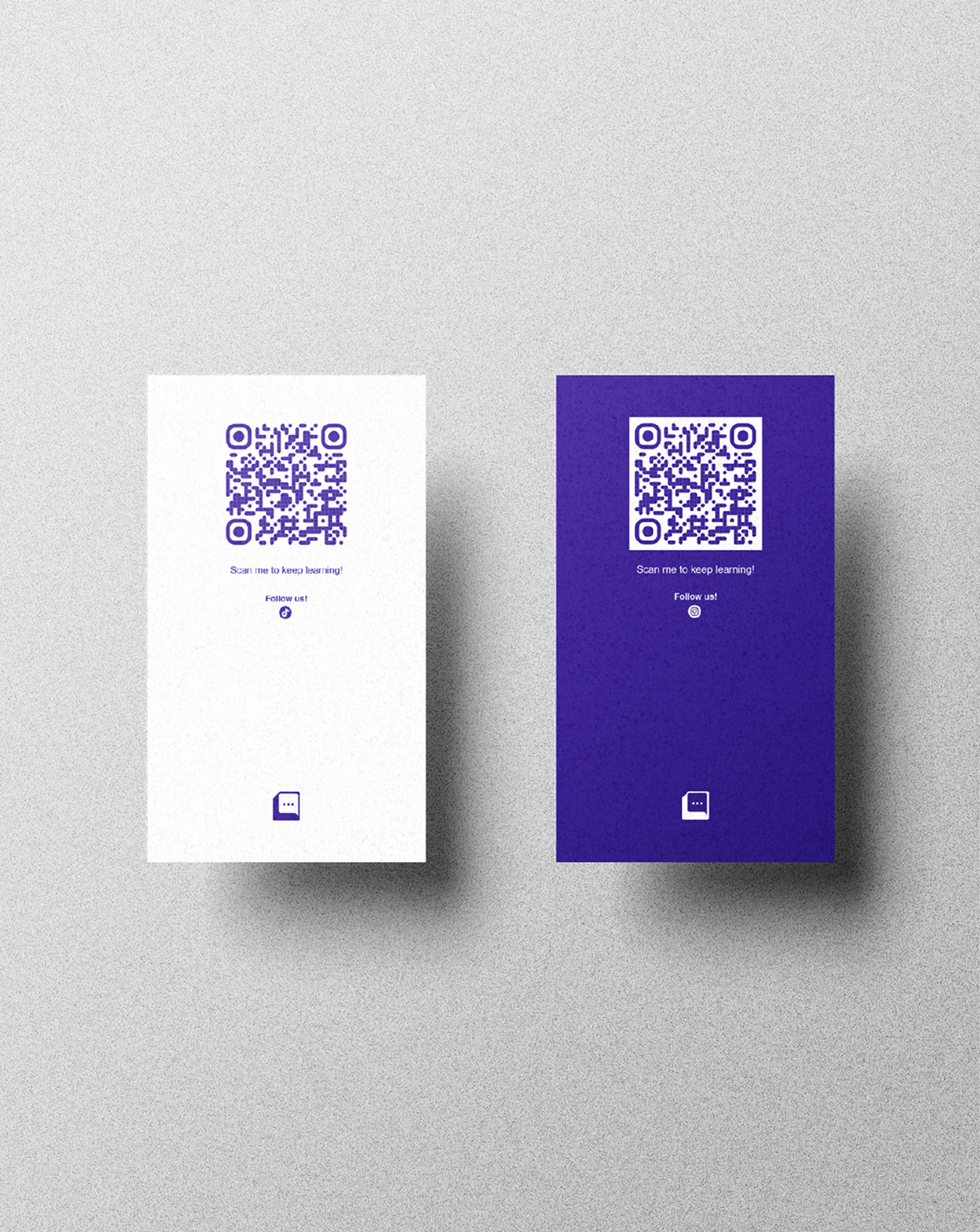 Native English — QR cards