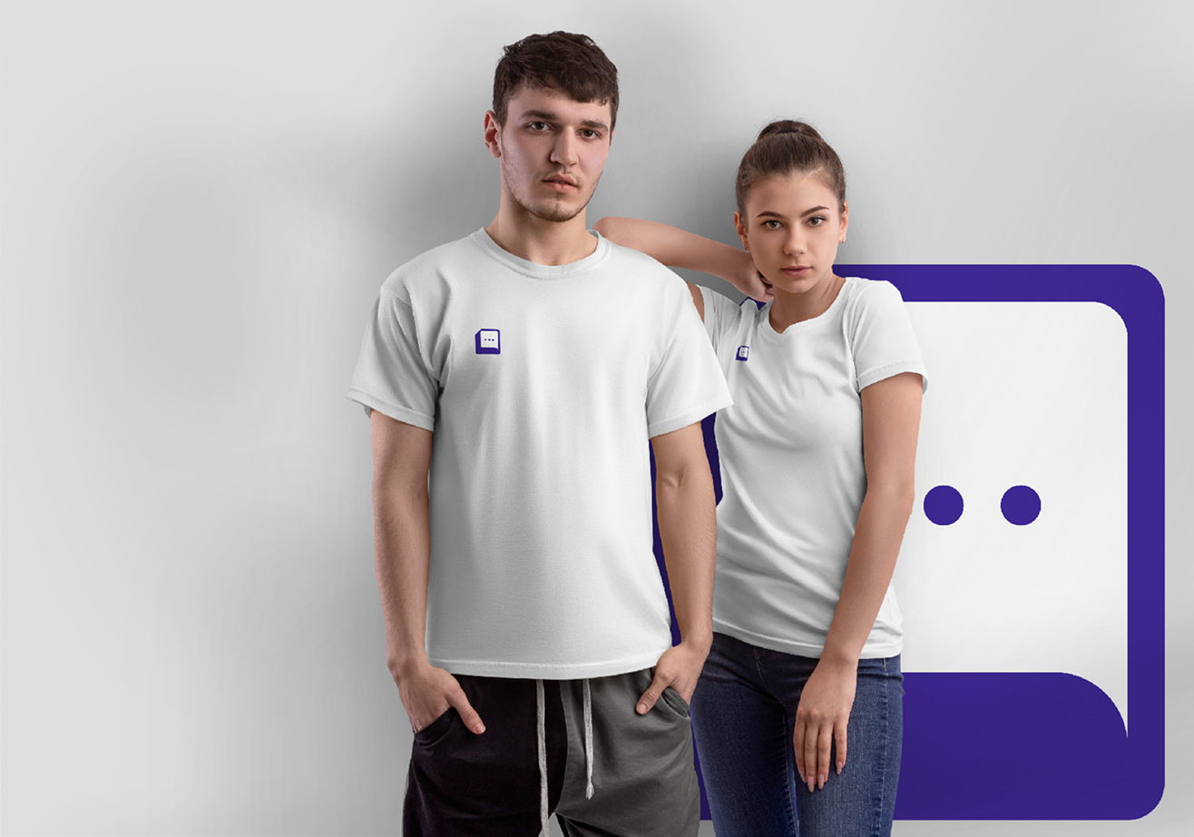 Native English — branded apparel campaign